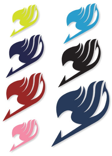 Tattoo - Fairy Tail - New Guild Emblem Logo (Set of 7) Anime Licensed ge6434 - Walmart.com
